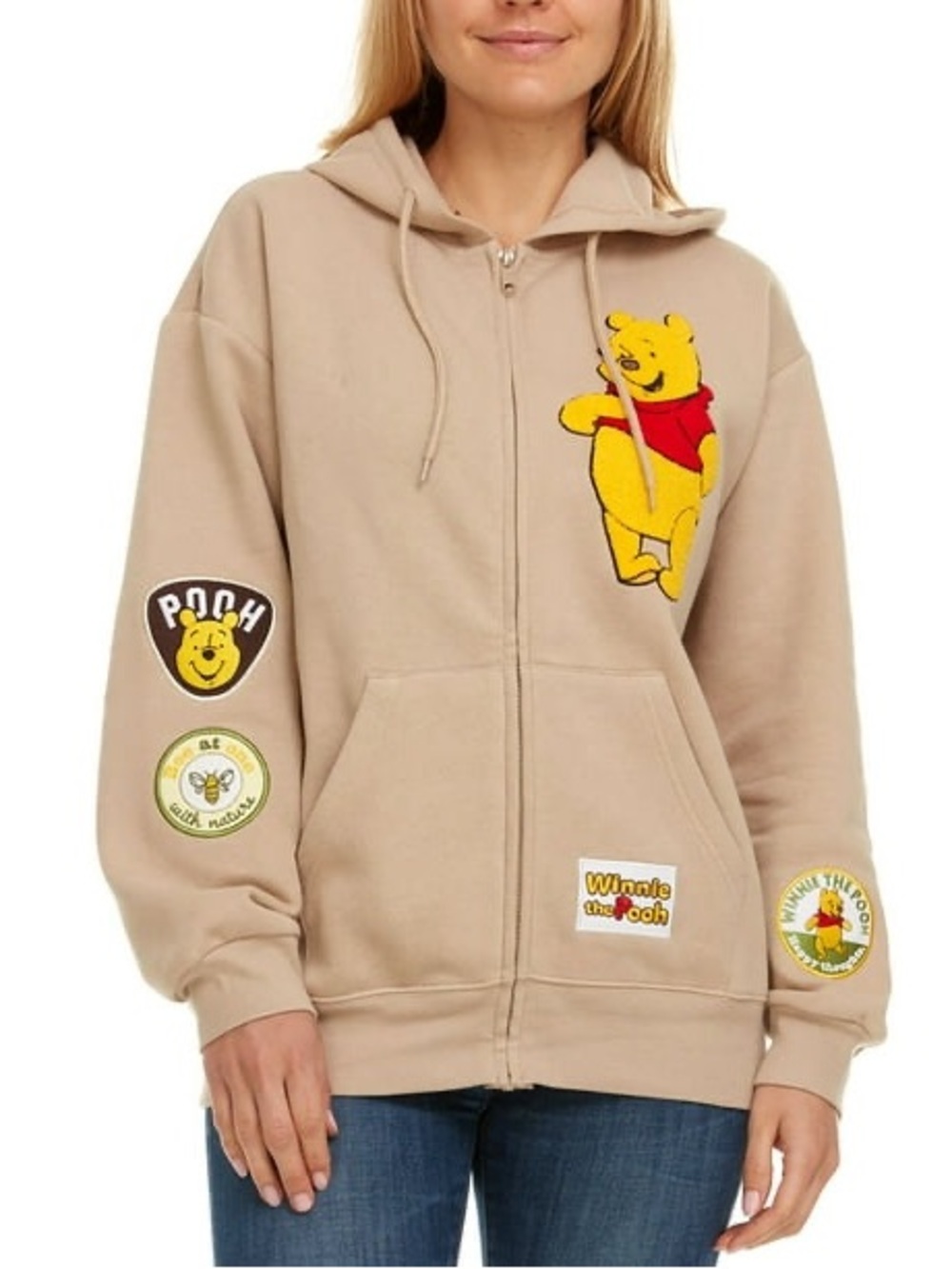 Disney Winnie the Pooh patch jacket small